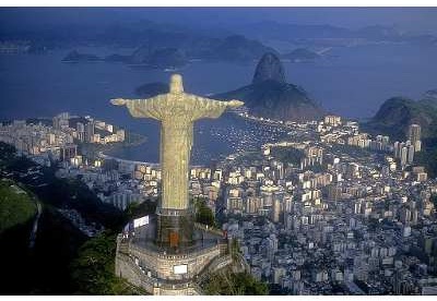 PAPEL ADESIVO PARA PAREDE - CRISTO REDENTOR (RIO)